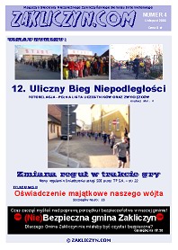 Kliknij aby sciagnac numer 4 Magazynu Sieciowego Zakliczyn.com