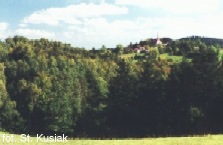 panorama Jamnenska - widok na wybudowany kosciolek